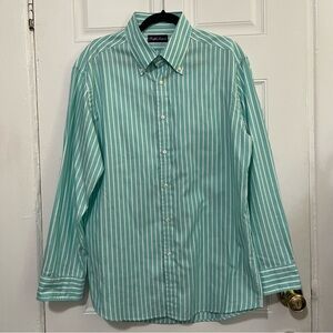 Ralph Lauren Purple Label Classic Fit Striped Long Sleeve Men’s Shirt Sz XL